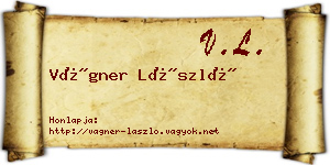 Vágner László névjegykártya